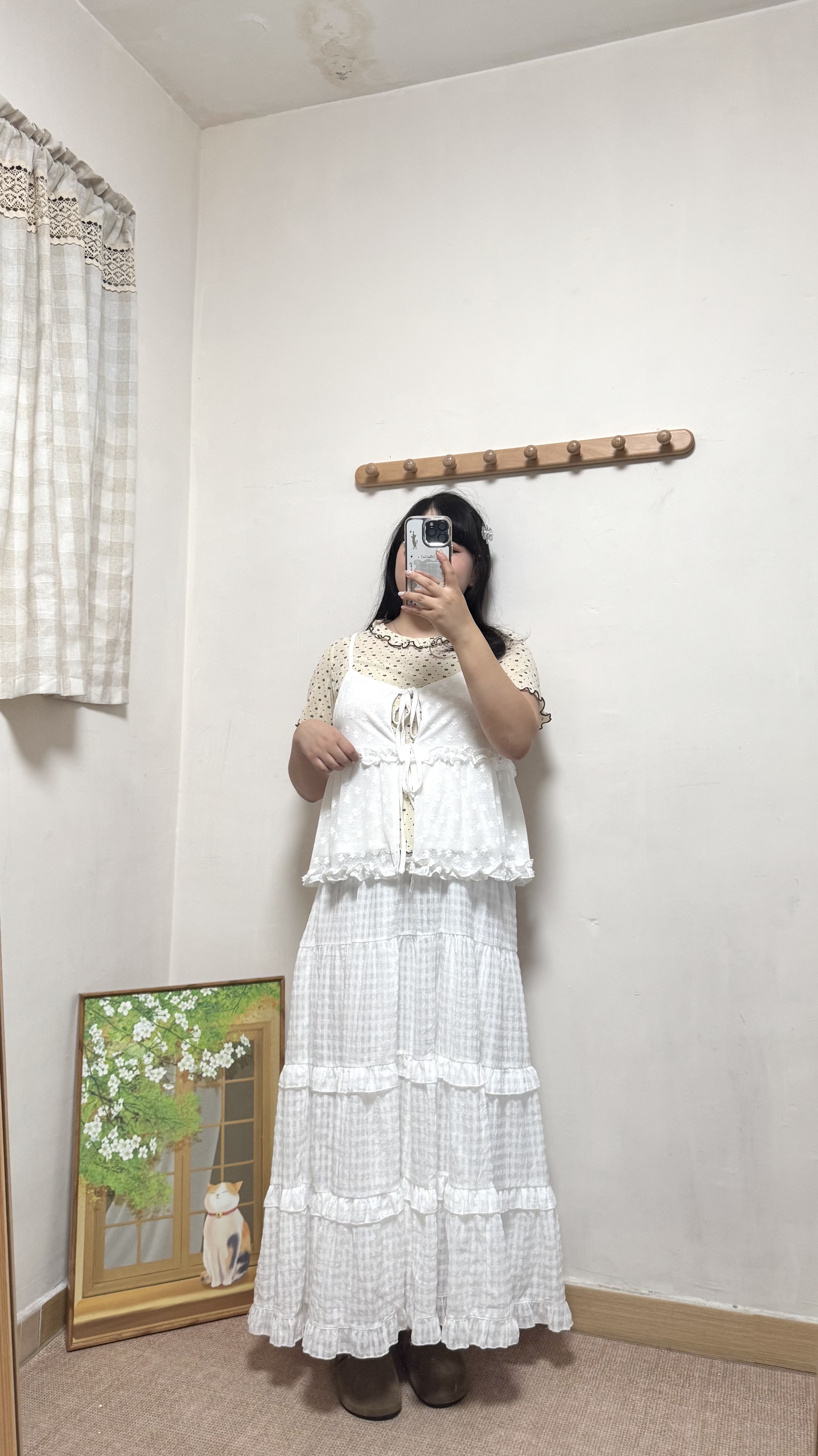 滿版小花娃娃Top