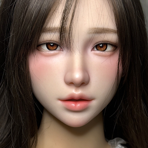 HYPER DOLL 嗨波娃娃 EX系列 可動下巴軟矽膠單頭雕 敏希 開闔眼款 silicone sex doll heads only