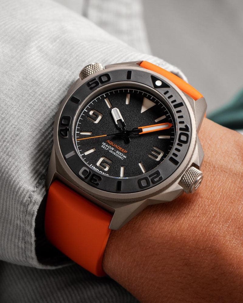 Aquadeep Signal Orange Automatic