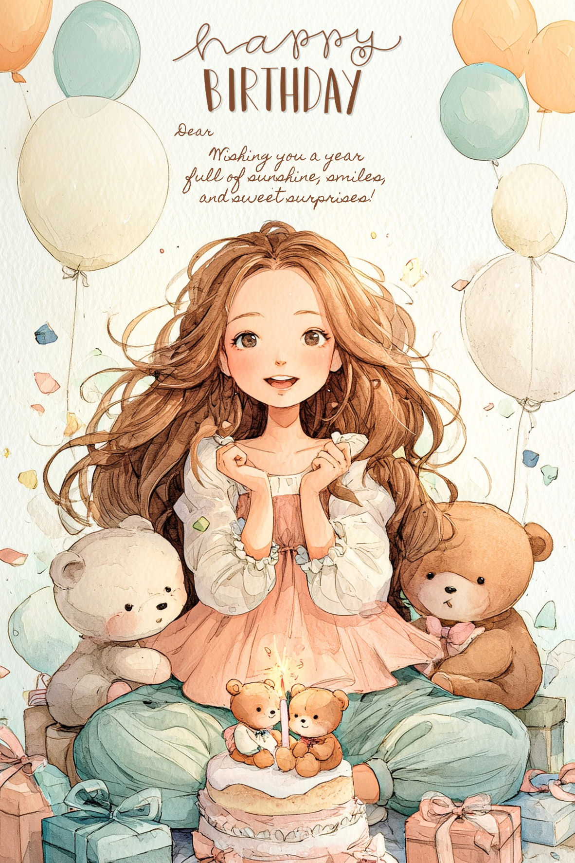 雙魚座生日卡（請於結帳頁加購）