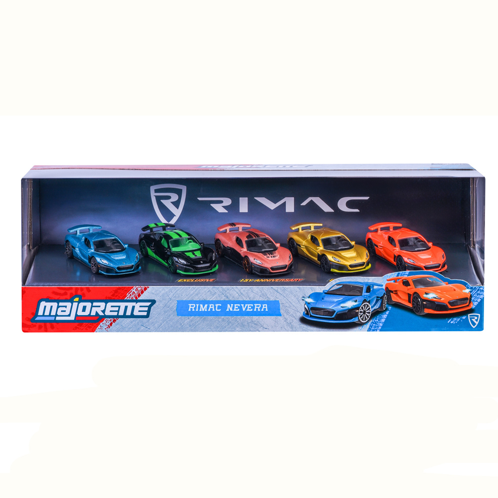 美捷輪小汽車-RIMAC銳馬克汽車5入組