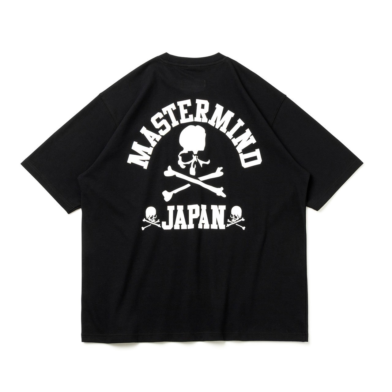 -(B3d02)-NEW ERA X MASTERMIND JAPAN SS OS PTEE MMJ BACK PRINT 聯名 黑色 短袖