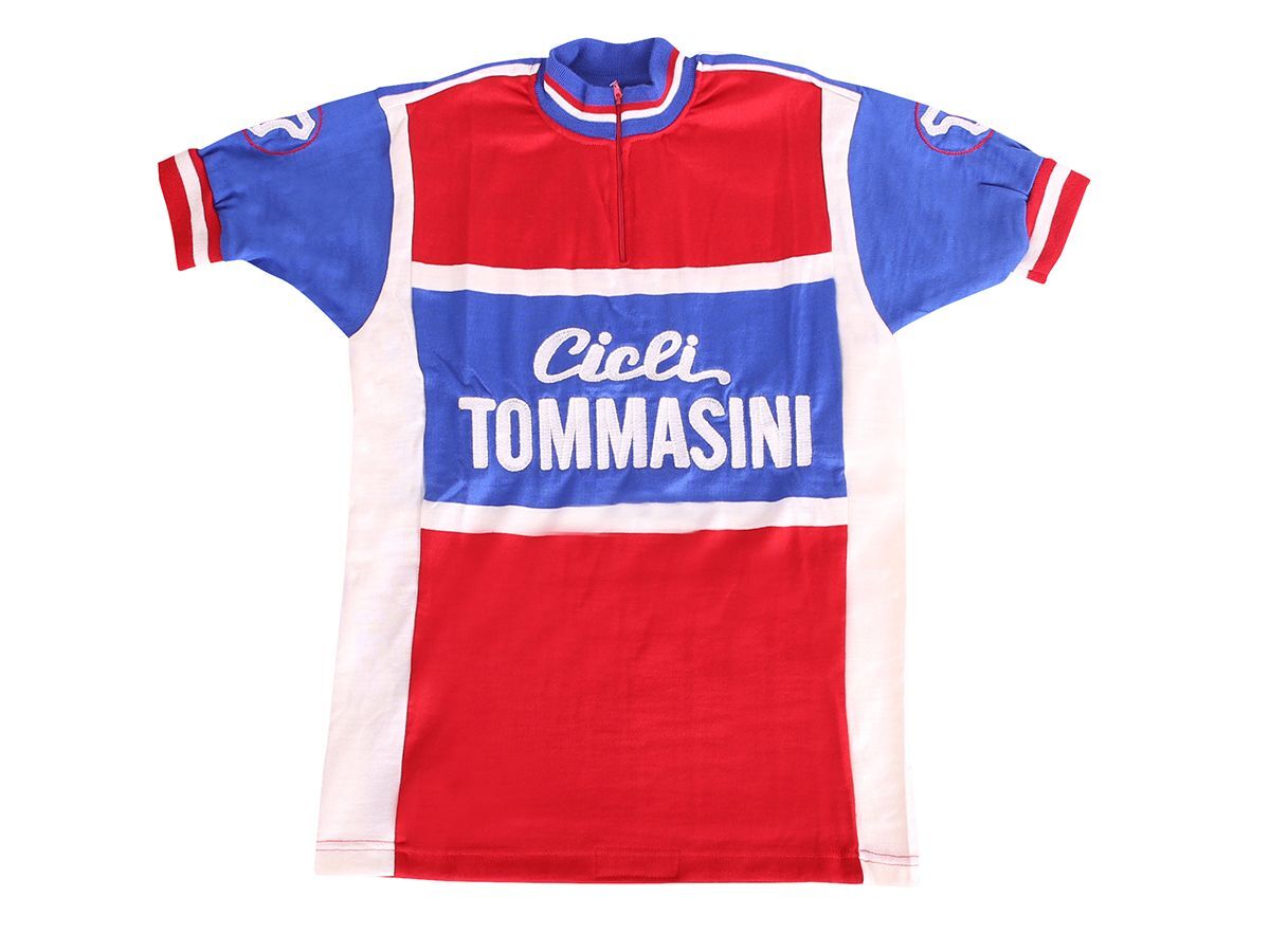Tommasini WOOL VINTAGE JERSEY/ 復古/ 短袖羊毛車衣