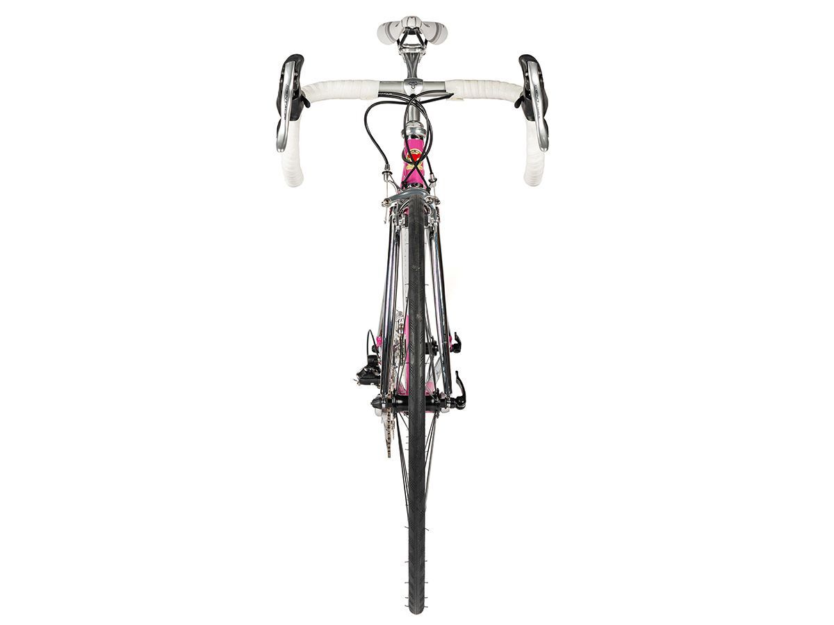 Tommasini TECNO 經典鋼管車 - Hot Pink/競速粉 - CAMPAGNOLO CENTAUR 2x12