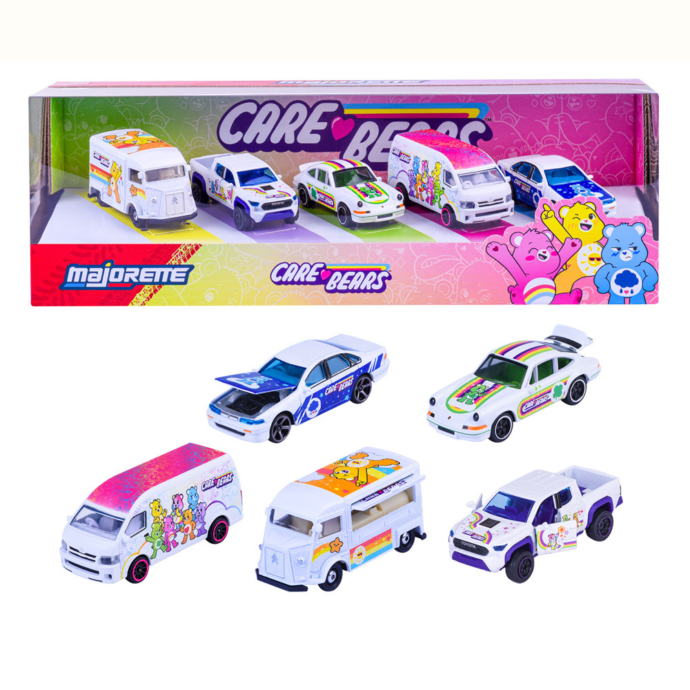 美捷輪小汽車-Care Bears小車5入組