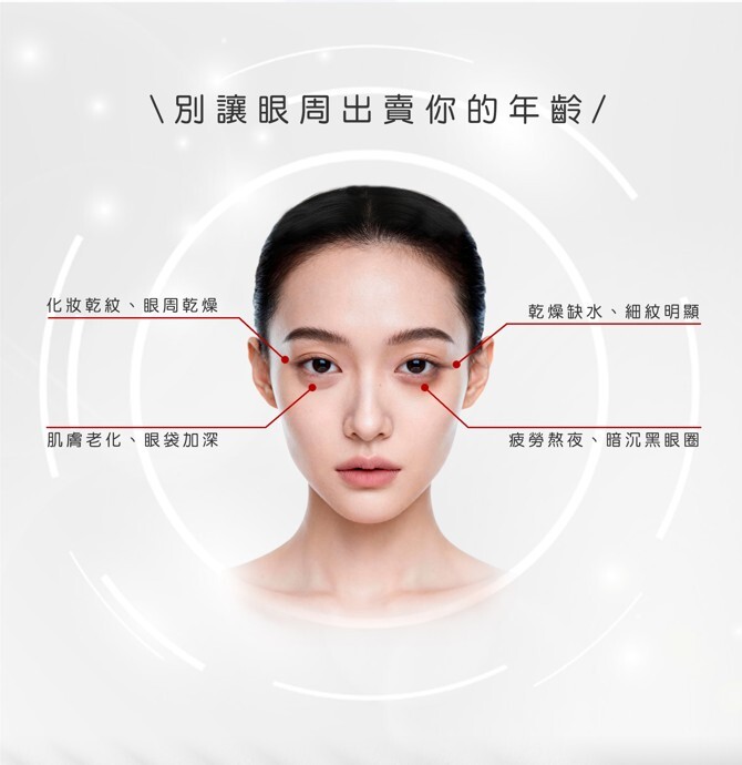 Asta-S®游離型蝦紅素舒緩修護眼膜