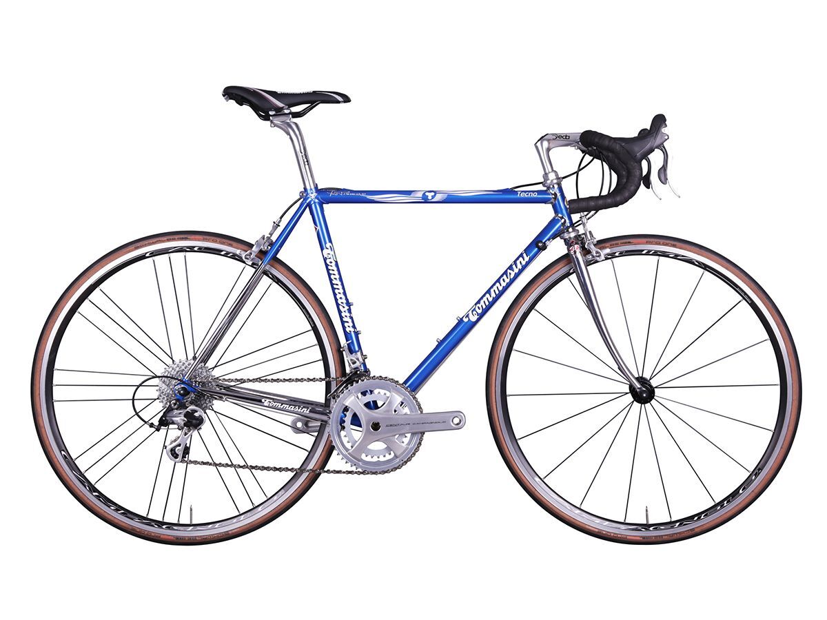Tommasini TECNO Wind Blue 藍色風紋復古鋼管車