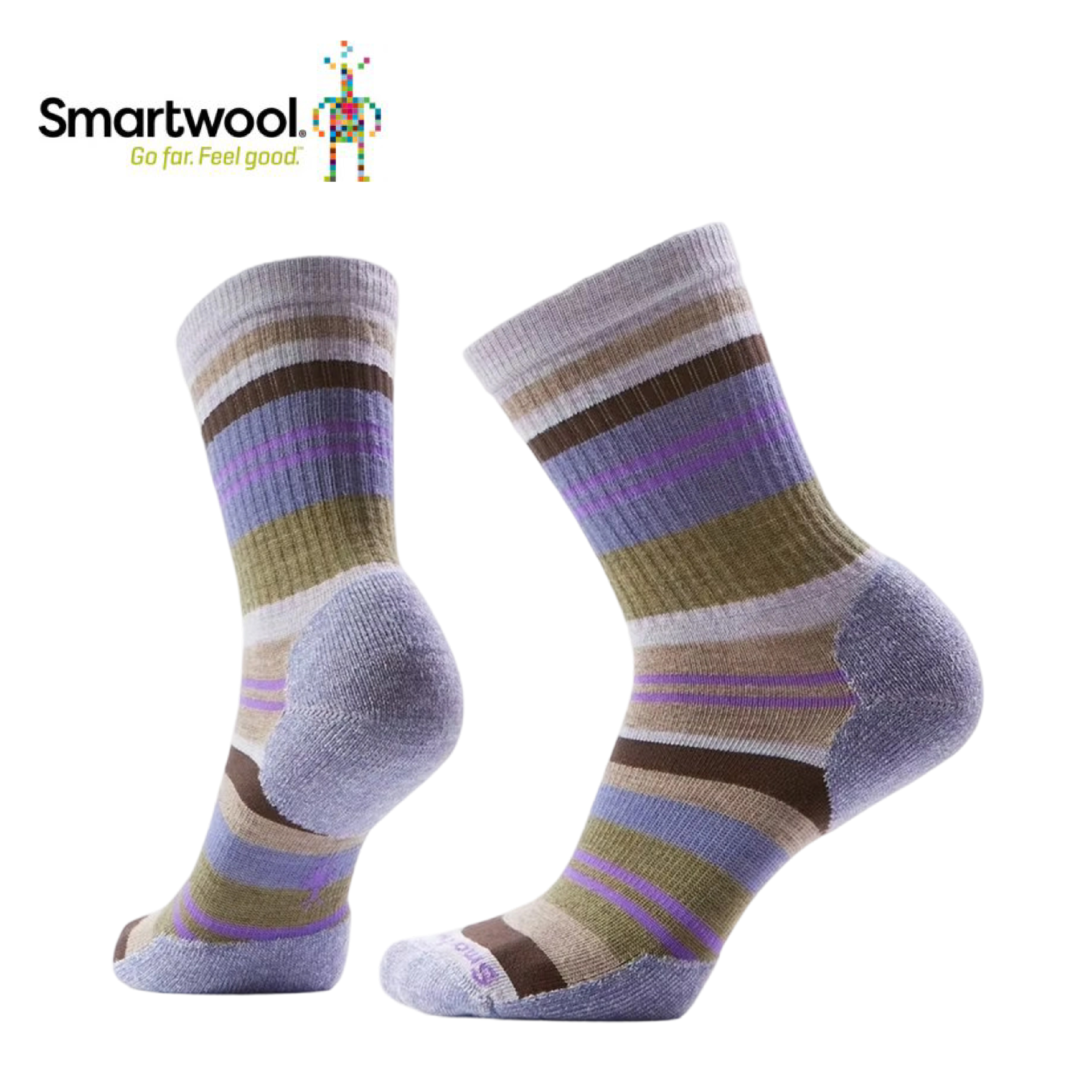 Smartwool 美國 日著中長襪─土星條紋 女款 (2色) 44SW003046