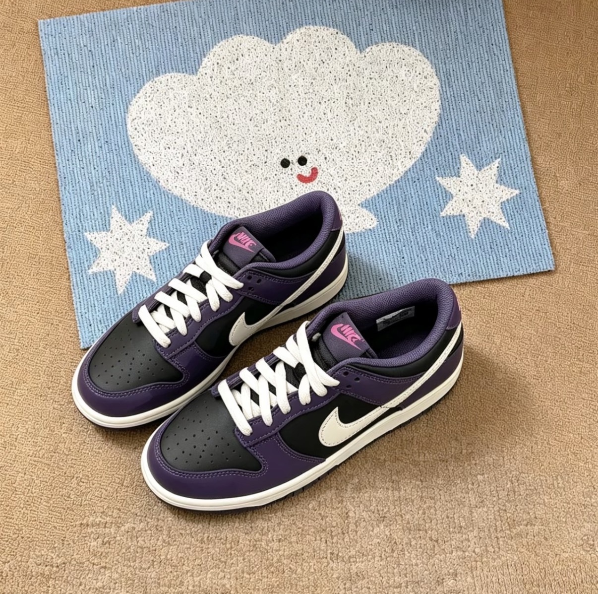 大童鞋 女生尺寸 NIKE DUNK LOW GS 'Dark Raisin' 黑紫 經典 復古 休閒鞋【FB9109-003】