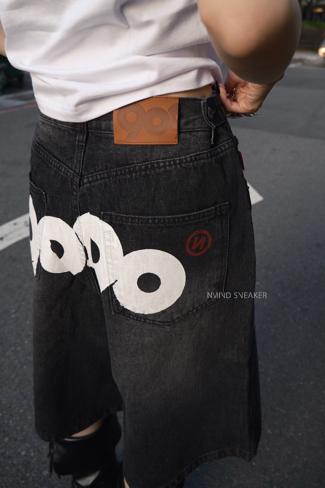 9090 OG Logo Panted Buggy Jorts 七分褲