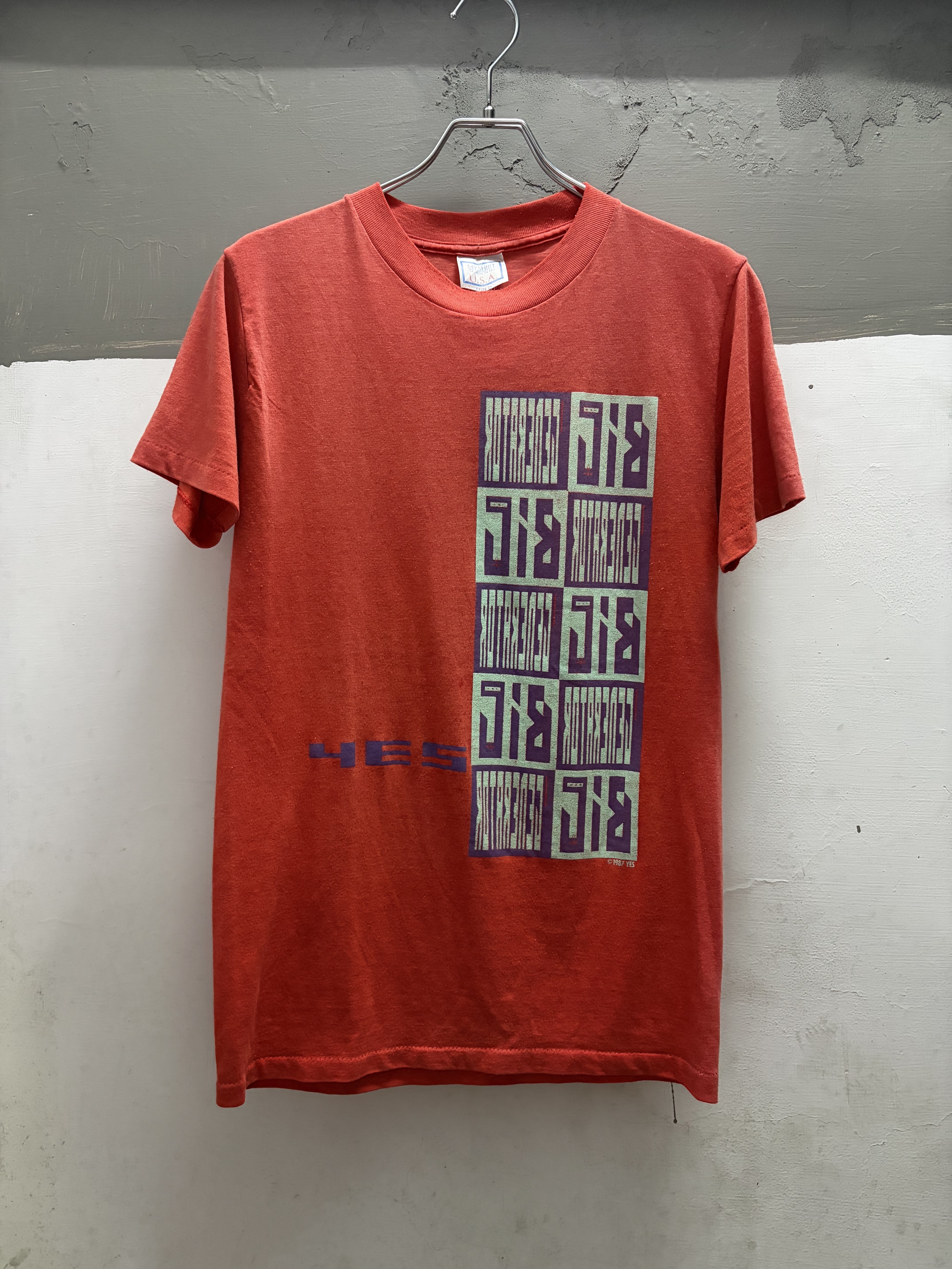 80’s YES Big Generator Tour T-Shirt (MADE IN USA)