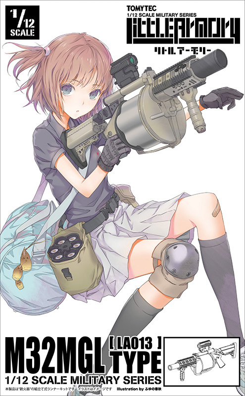 TOMYTEC 1/12 LA013 M32MGL 榴彈槍 迷你武裝 組裝模型