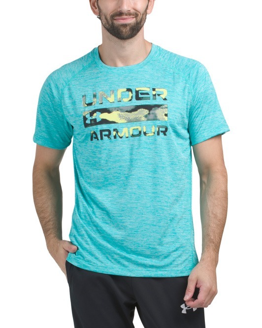 【預購】Under Armour H052404 男裝淺藍色短袖上衣