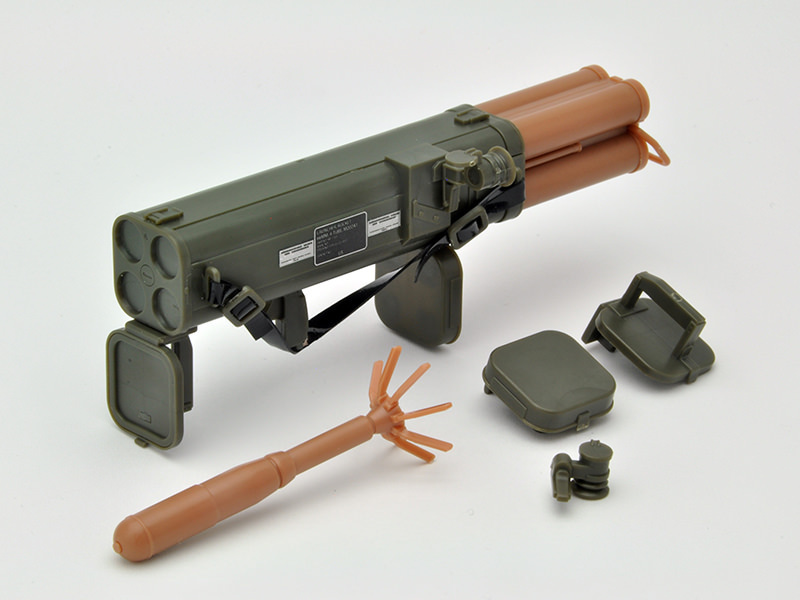 TOMYTEC 1/12 LA017 M202A1 火箭發射器 迷你武裝 組裝模型