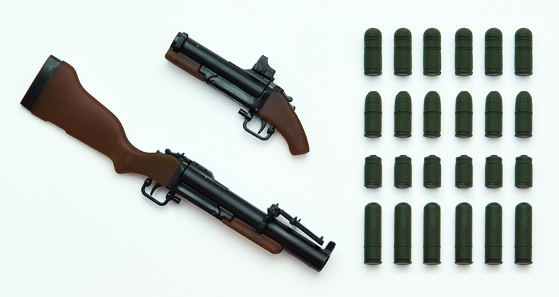 TOMYTEC 1/12 LA012 M79 榴彈發射器 迷你武裝 組裝模型