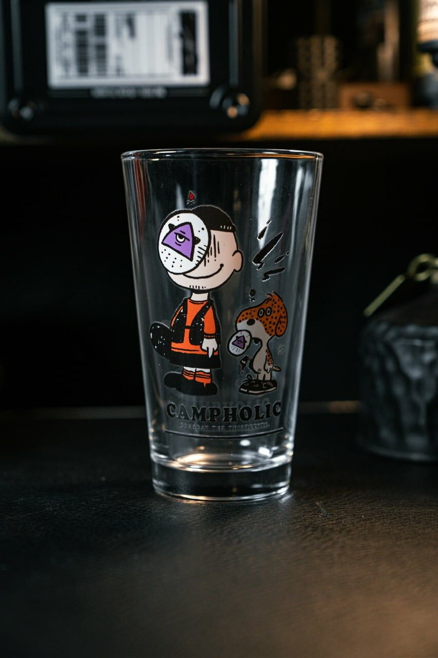 Camp Holic | pint glass HOLINUTS 玻璃杯 COLOR｜FS露營選物