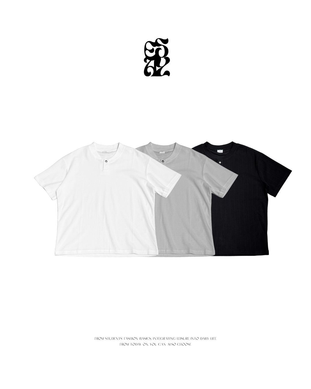 豎紋磁鐵扣上衣