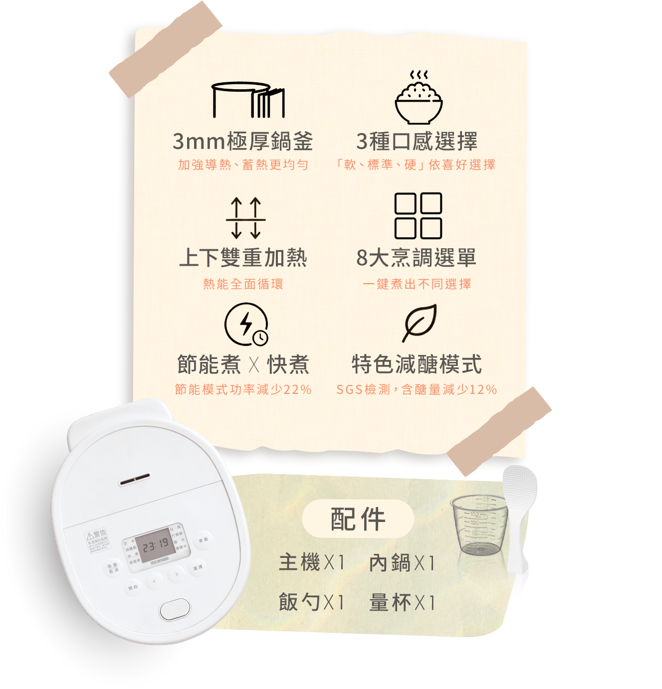 產品特色內容