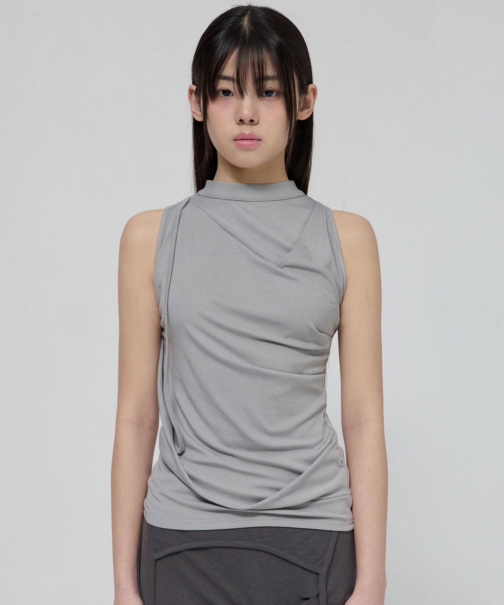 FLAREUP 垂墜無袖上衣 FL-135_Gray
