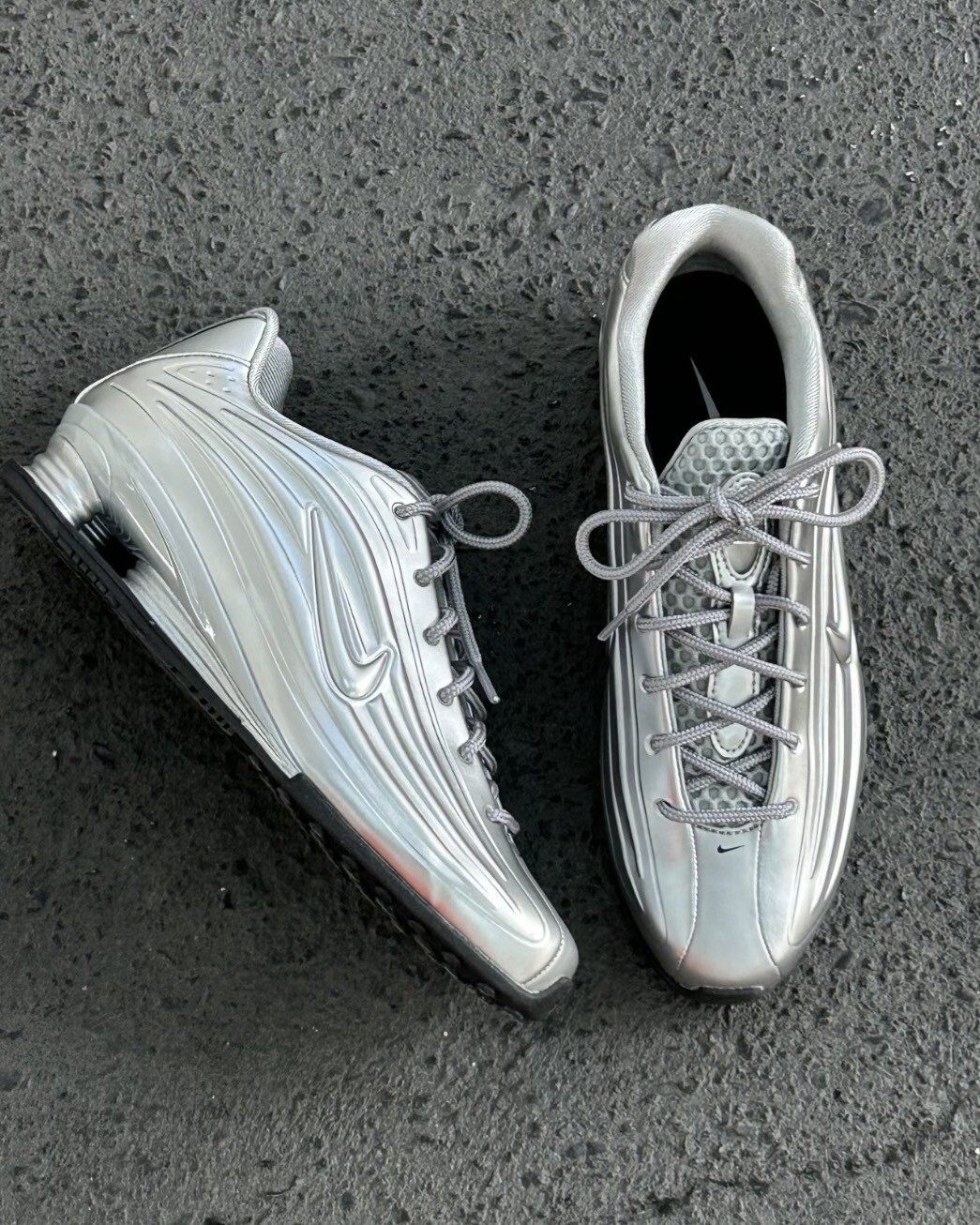 NIKE SHOX Z 復古 彈簧 氣墊 緩震 科技銀