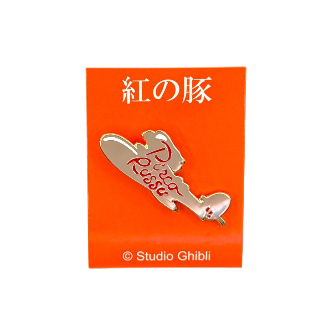 胸針 紅豬 飛行艇