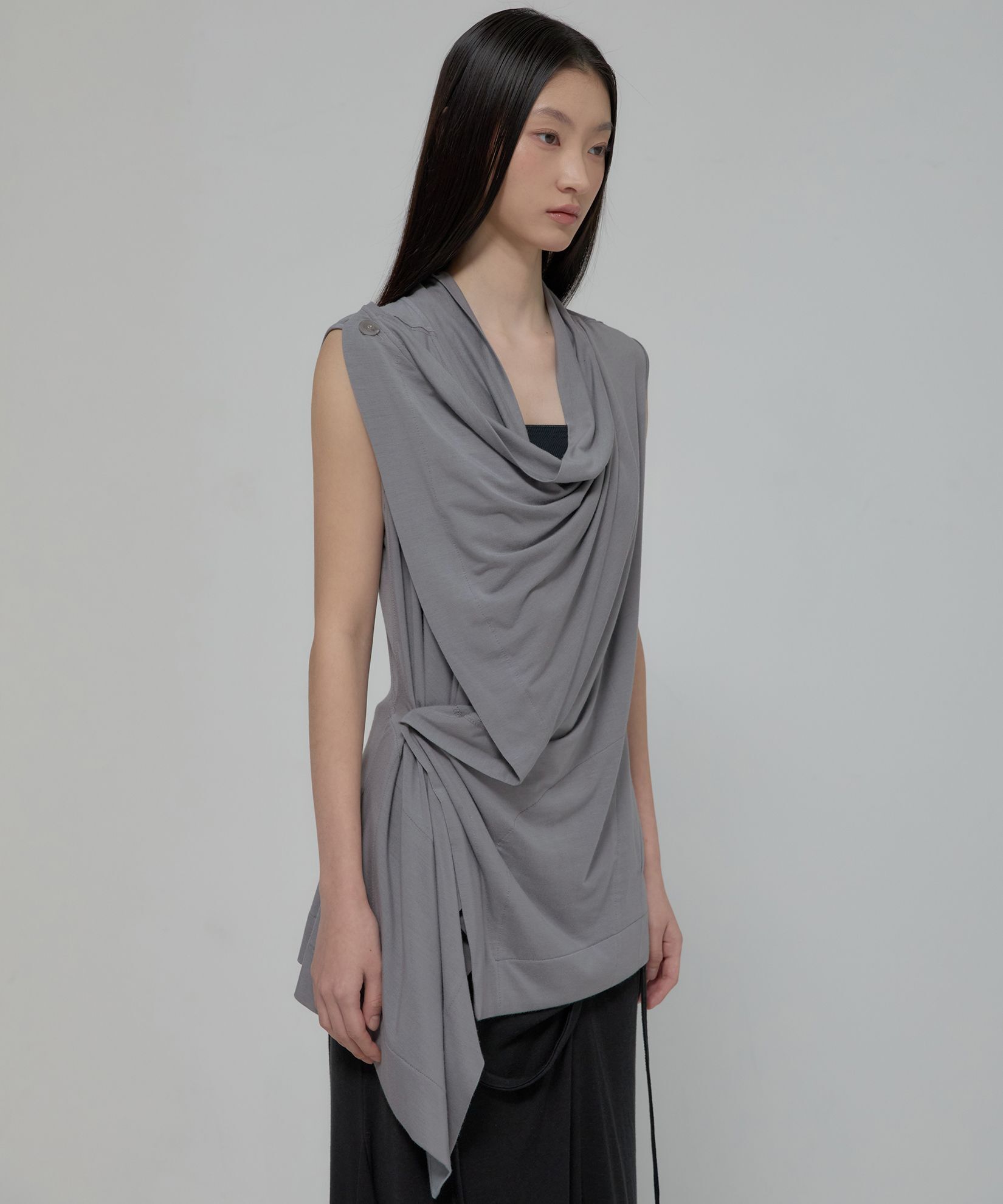 FLAREUP Raya 按扣針織外套 FL-120_Gray