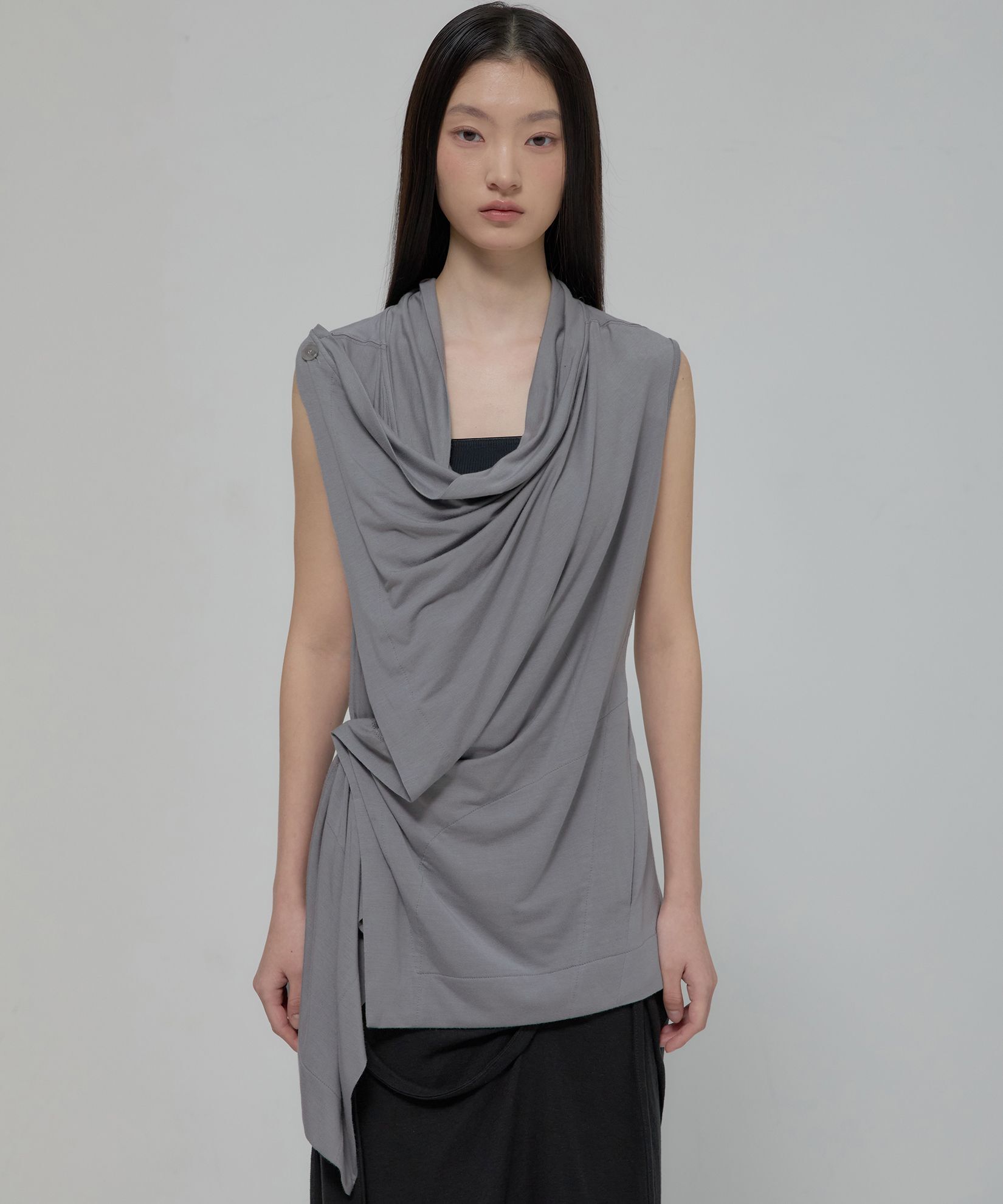 FLAREUP Raya 按扣針織外套 FL-120_Gray
