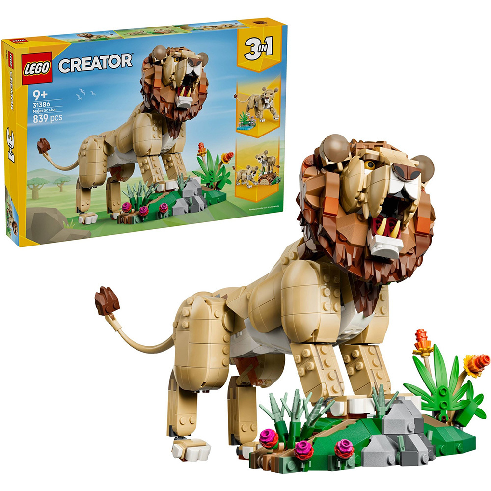 LEGO 31386 樂高積木 31386 Creator 創意大師系列 - 野生動物：威風獅子