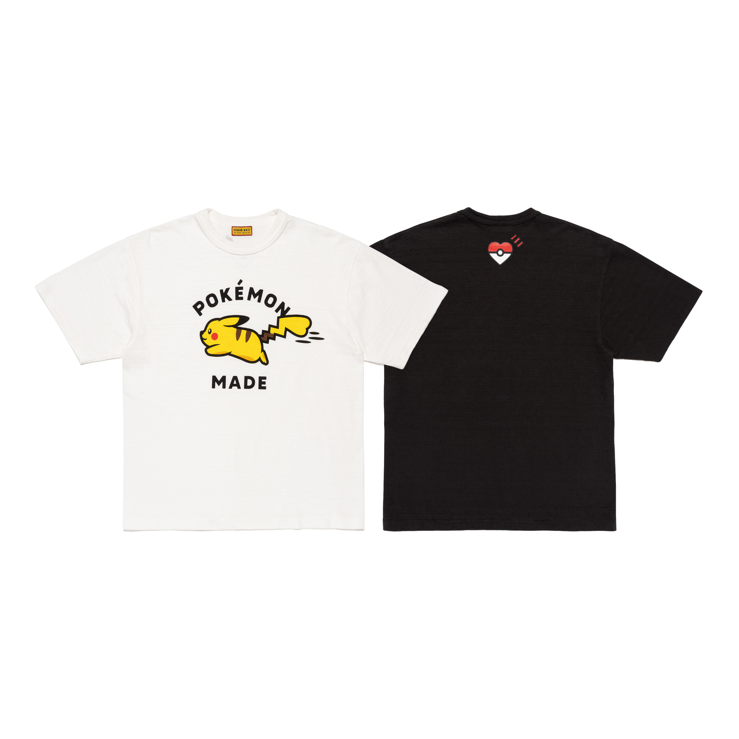 預購！日本 “HUMAN MADE x Pokémon”  MADE GRAPHIC T-SHIRT 聯名系列第二彈 (6colors)