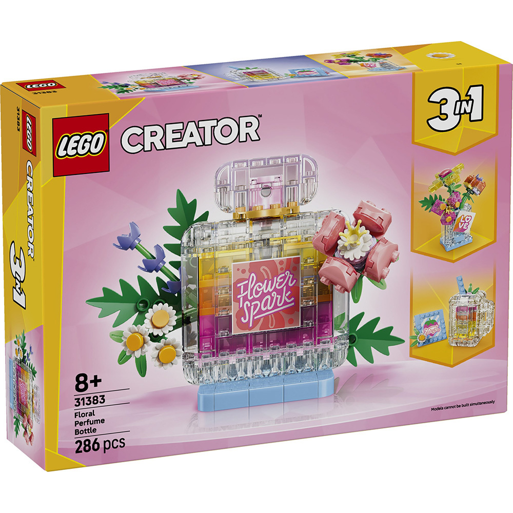 LEGO 31383 樂高積木 31383 Creator 創意大師系列 - 花卉裝飾香水瓶