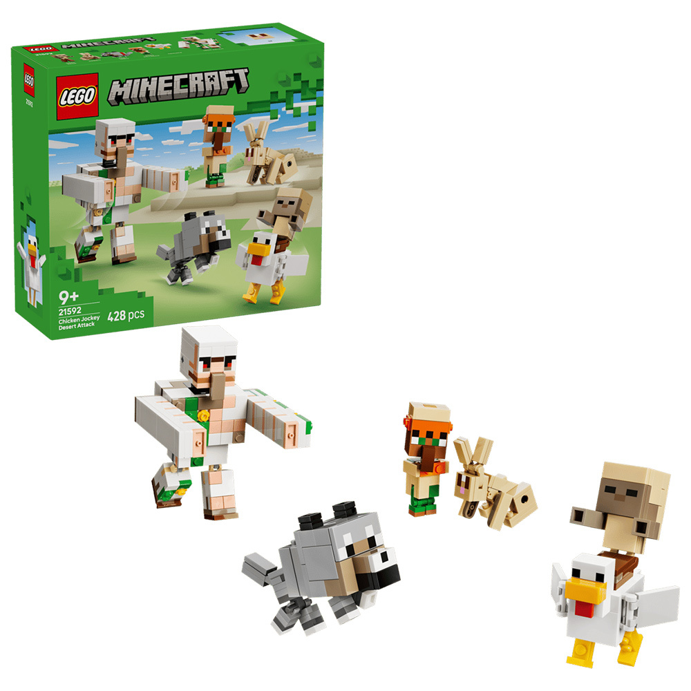 LEGO 21592 樂高積木 21592 Minecraft 麥塊系列 - 雞騎士的沙漠大進擊