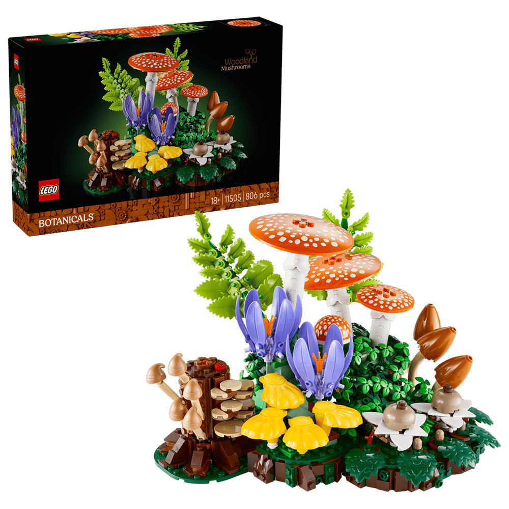 LEGO 11505 樂高積木 11505 花藝系列 - 林地蘑菇