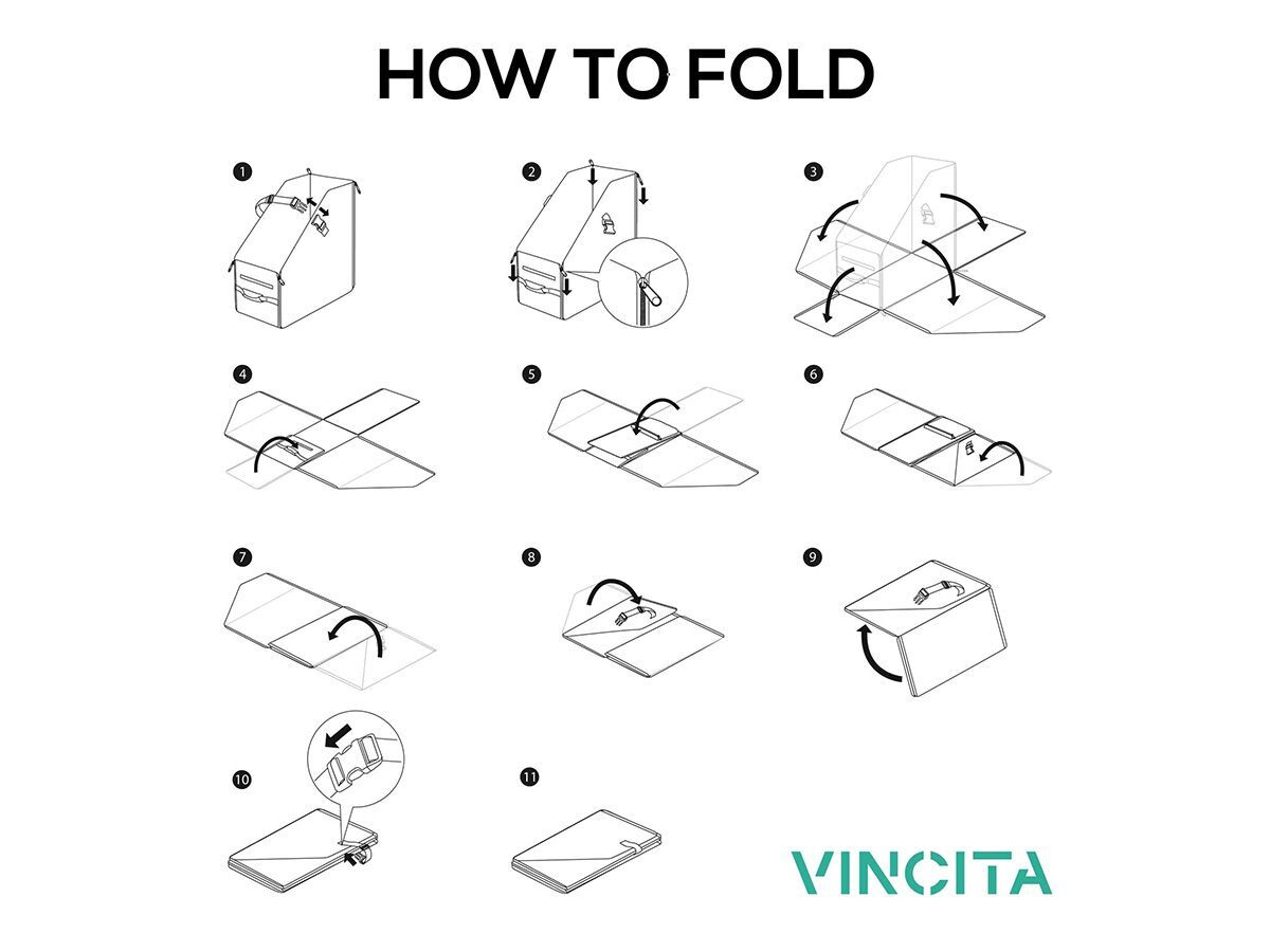 Vincita KEEPER BIKE BOX Brompton 專用置車箱 - 黑綠