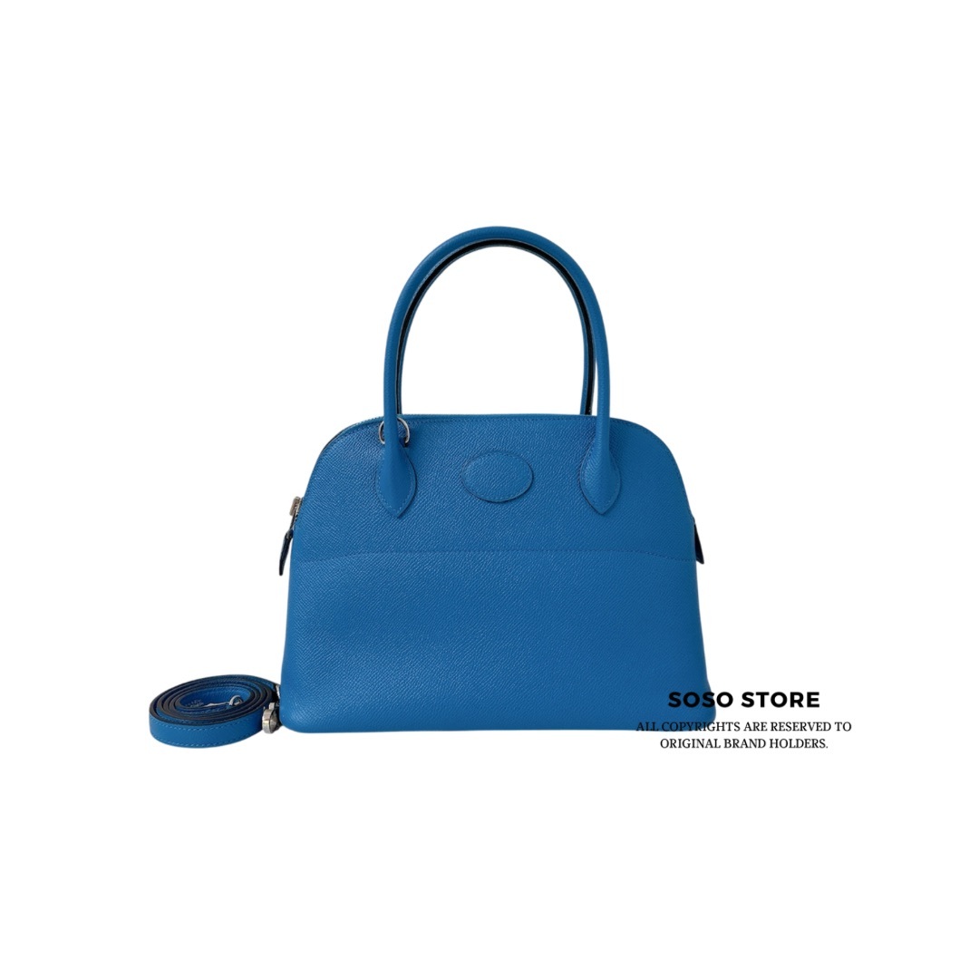 Hermes Bolide 27 - Bleu Zanzibar / SHW