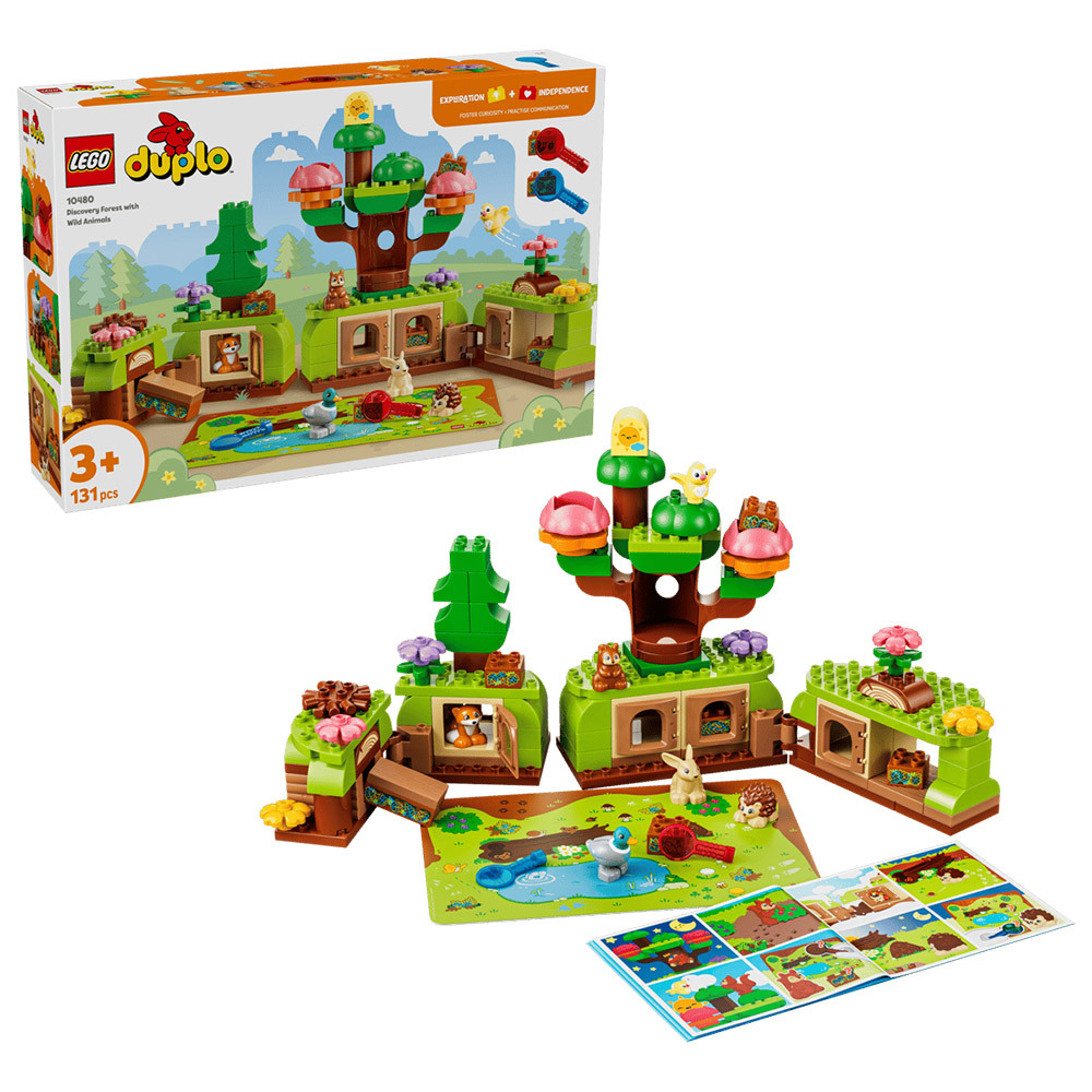 LEGO 10480 樂高積木 10480 Duplo 得寶系列 - 森林與野生動物探索套裝