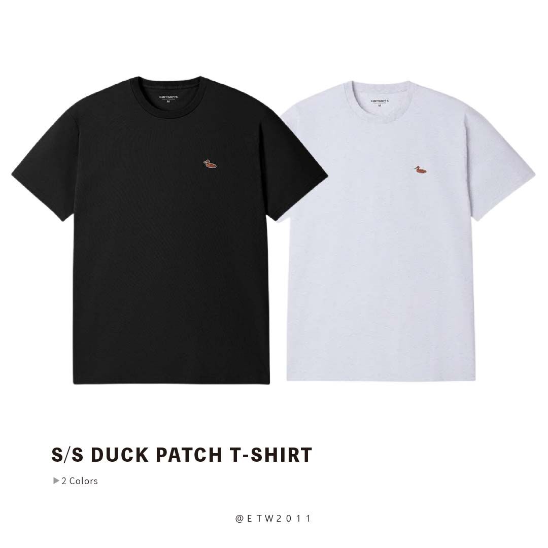 ☆ETW☆【EASY TO WEAR】CARHARTT WIP S/S DUCK PATCH T-SHIRT 卡哈 歐版 短T 鴨子 刺繡