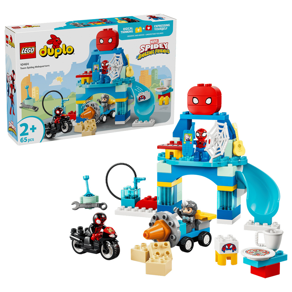 LEGO 10464 樂高積木 10464 Duplo 得寶系列 - 蜘蛛小隊神網總部