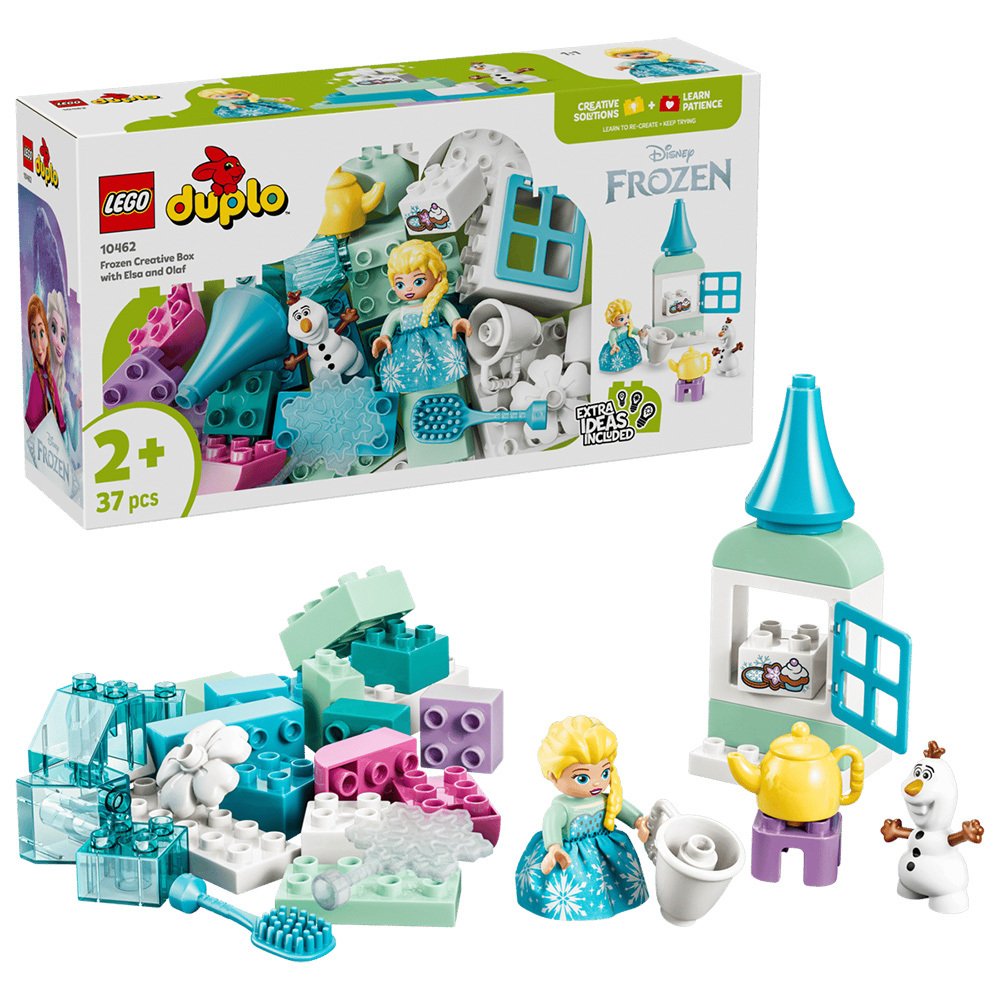 LEGO 10462 樂高積木 10462 Duplo 得寶系列 - 艾莎和雪寶的冰雪奇緣創意百寶盒