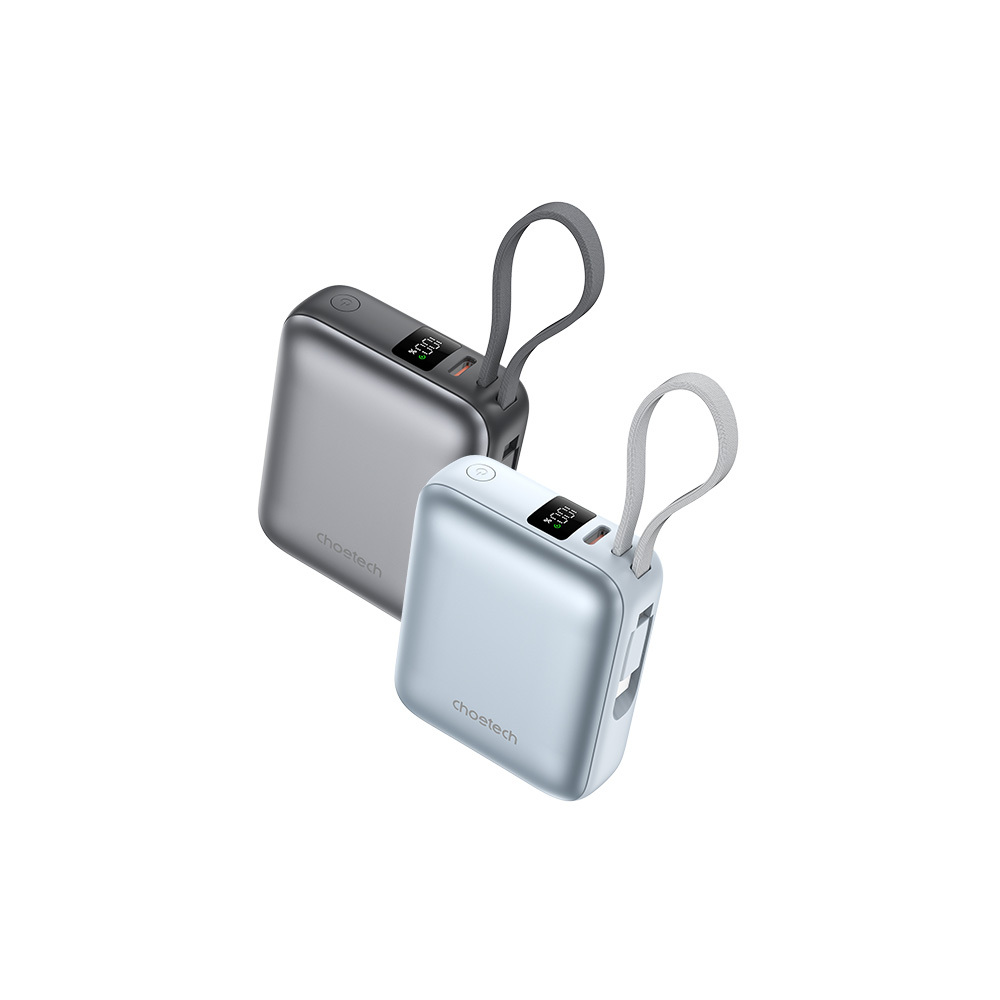 Choetech 掌心充10000mAh 35W自帶線快充行動電源 B832