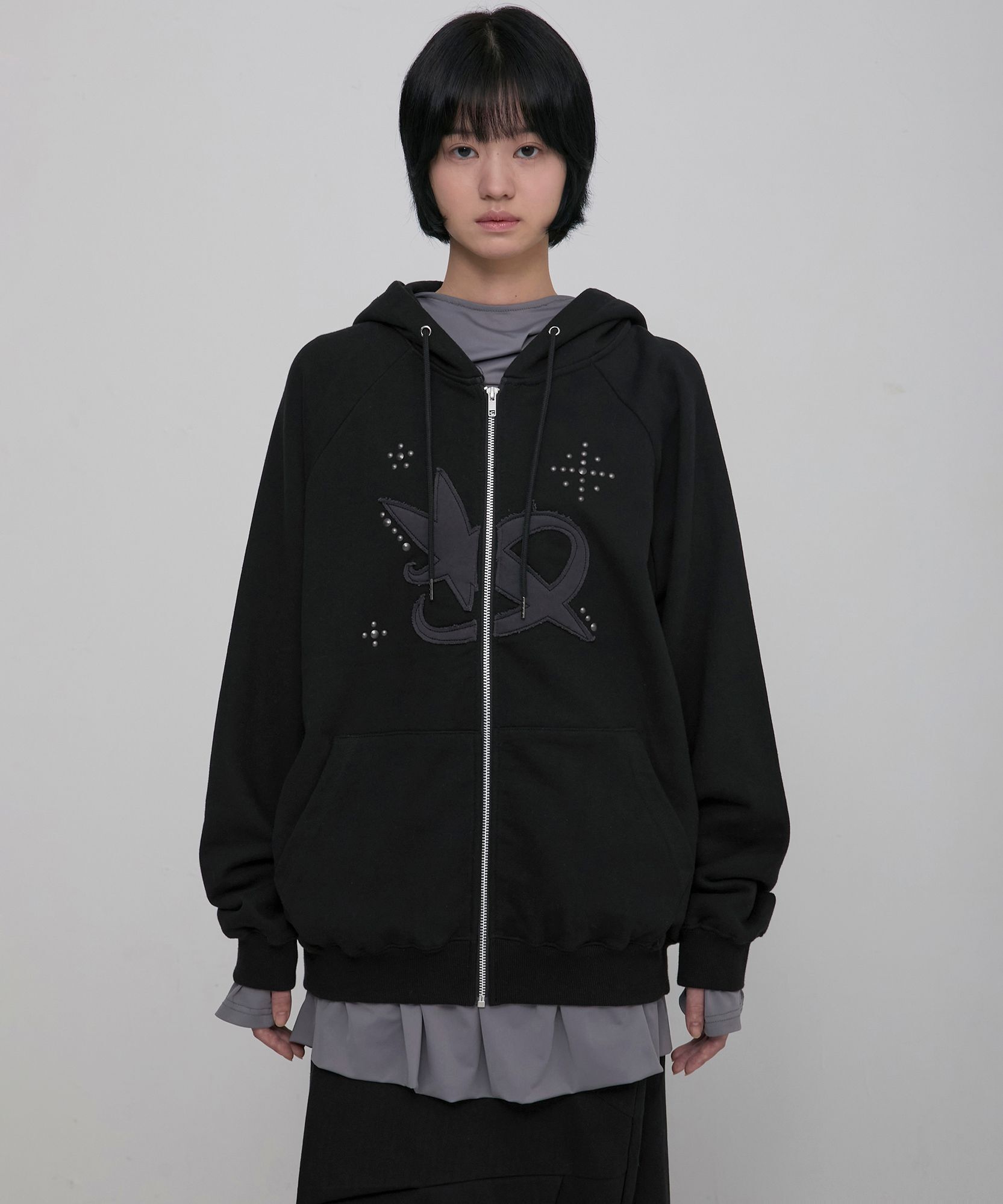 トップス FLAREUP Cut-out Hooded Zip-up FLARE UP