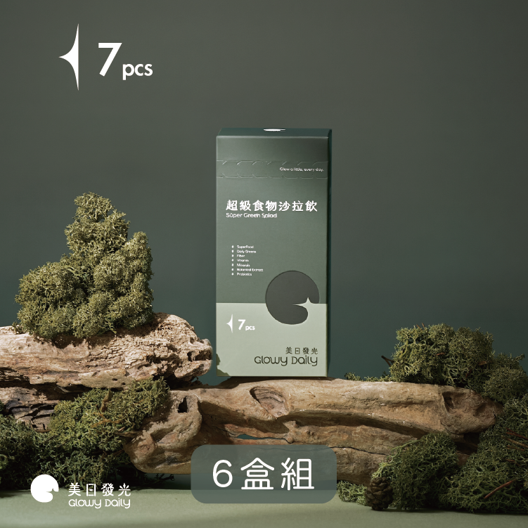 超級食物沙拉飲｜抹茶 7入 x 6盒組