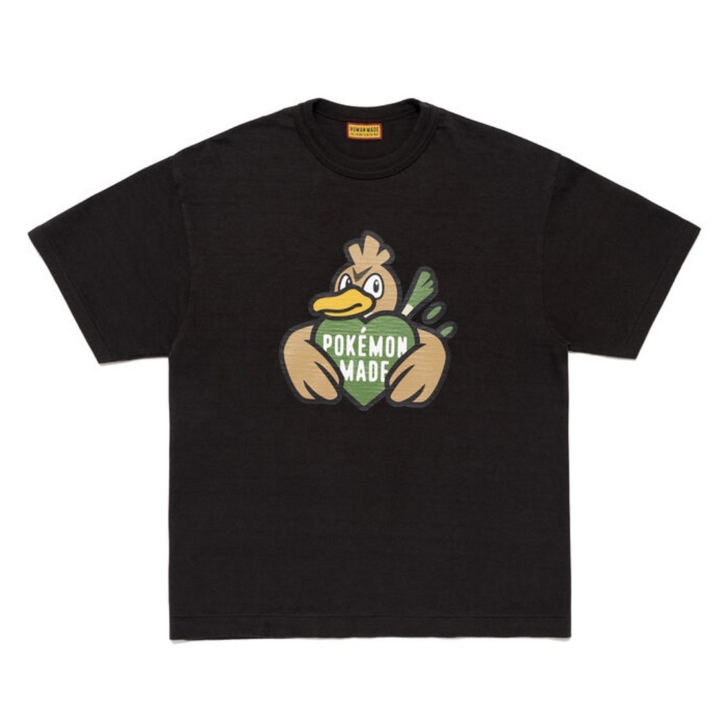 Human made X Pokemon Kamonegi 大蔥鴨 黑 Black