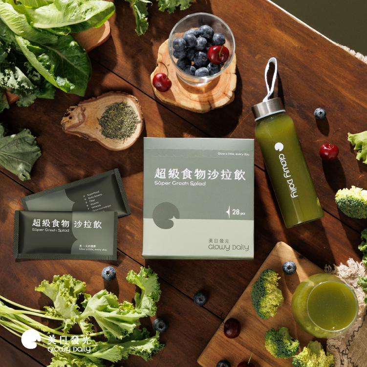 超級食物沙拉飲｜抹茶 28入 x 3盒組