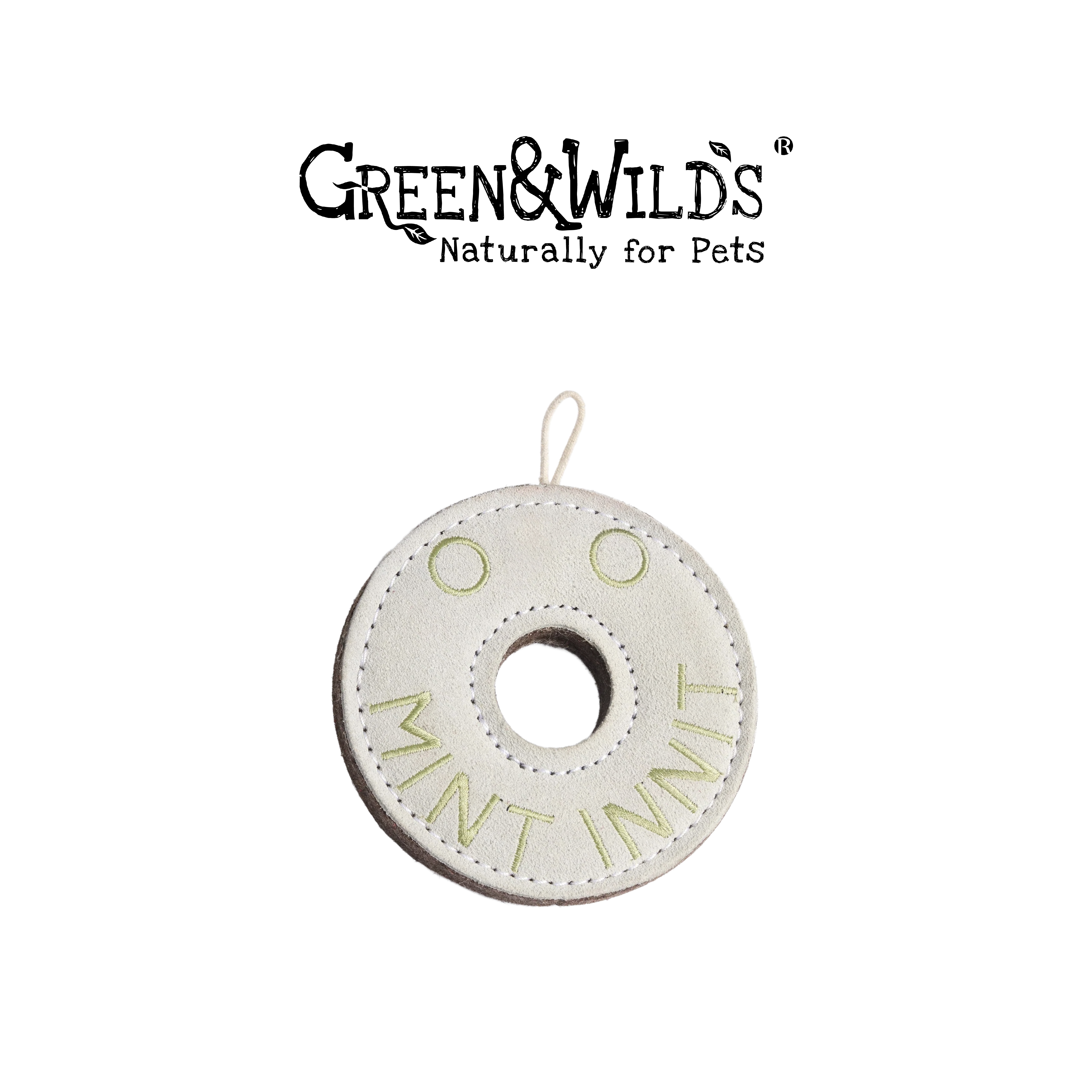 薄荷甜甜圈 - 天然天然犬用啃咬玩具｜英國 GREEN & WILDS