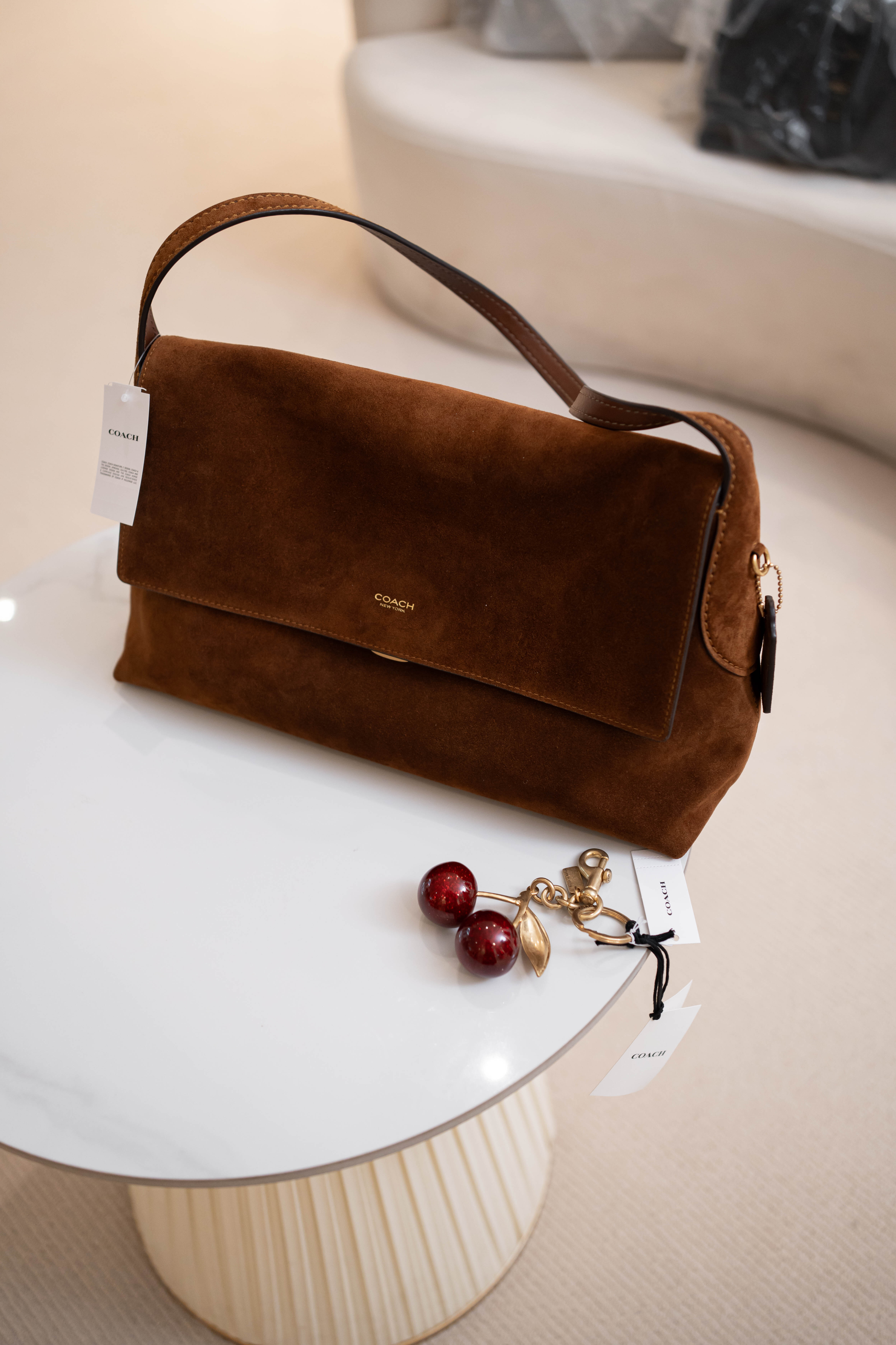 Coach Chelsea 36 焦糖麂皮色