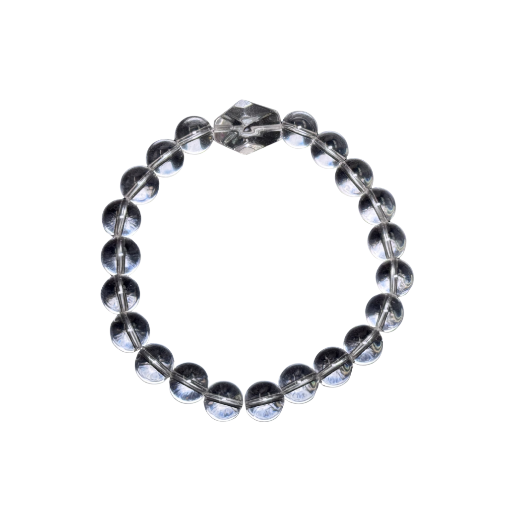 BRA-JJG0525-006 白水晶DIY 雙A白晶圓珠 白晶隨形 圓珠8-9mm 隨形10-11mm (A6)