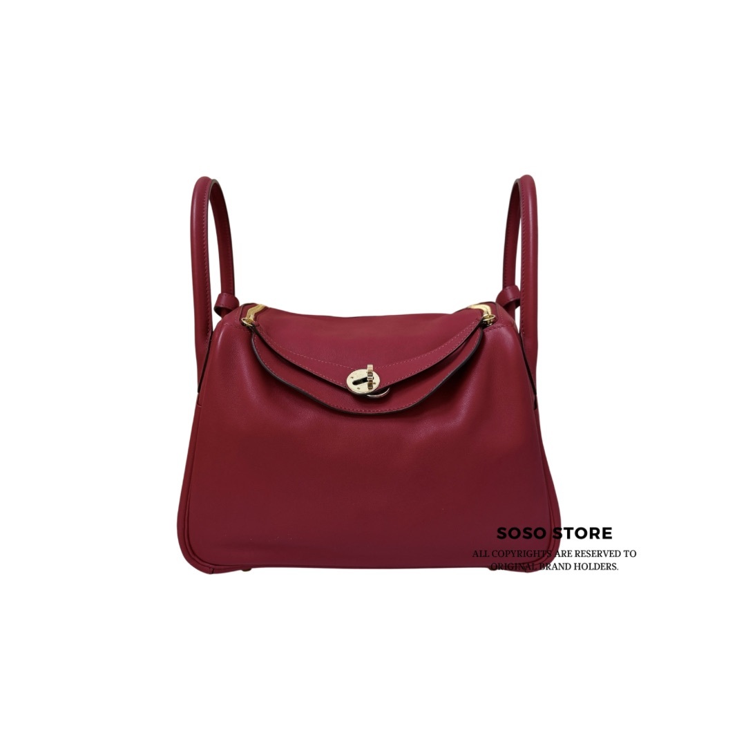 Hermes Lindy 30 - Rouge Grenat / GHW