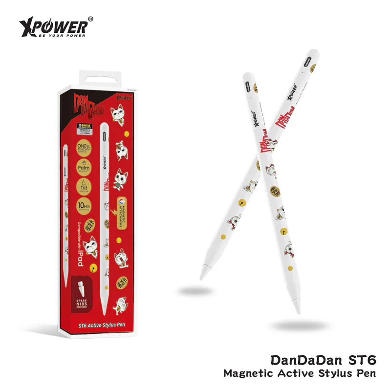 XPower x 膽大黨 ST6 磁吸主動式觸控筆 (iPad 專用)
