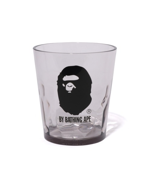 2026SS A BATHING APE BAPE PLAKIRA APE HEAD GLASS 大頭 壓克力 耐熱 透明 杯子 現貨 1M23193902