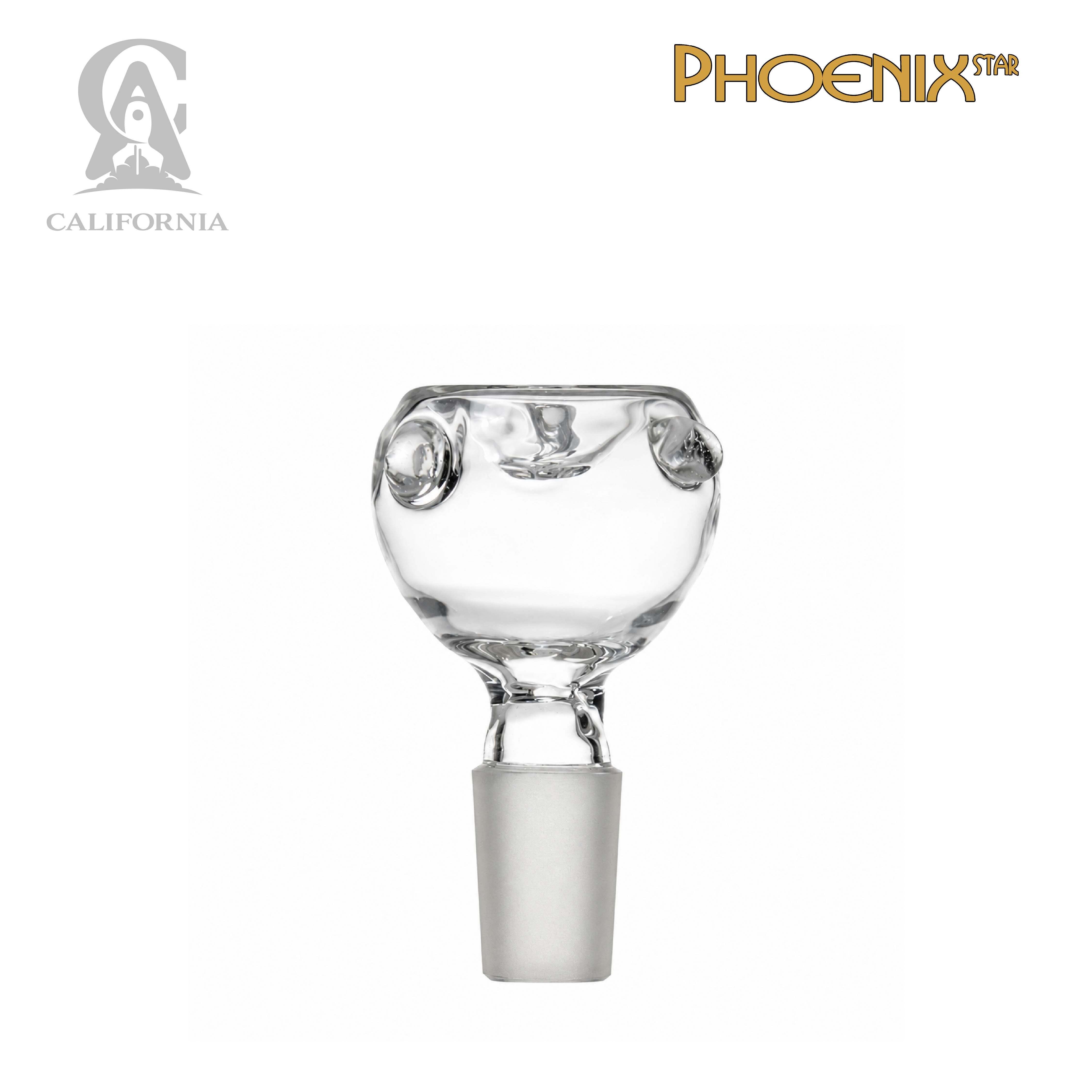 Phoenix Star - 三點握把 玻璃煙鍋 - 14mm
